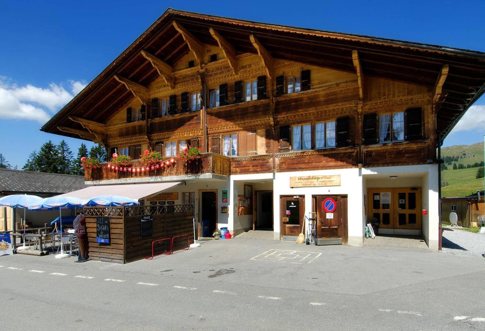Chambre Double Doppelzimmer Camping Jaunpass Boltigen Extérieur photo
