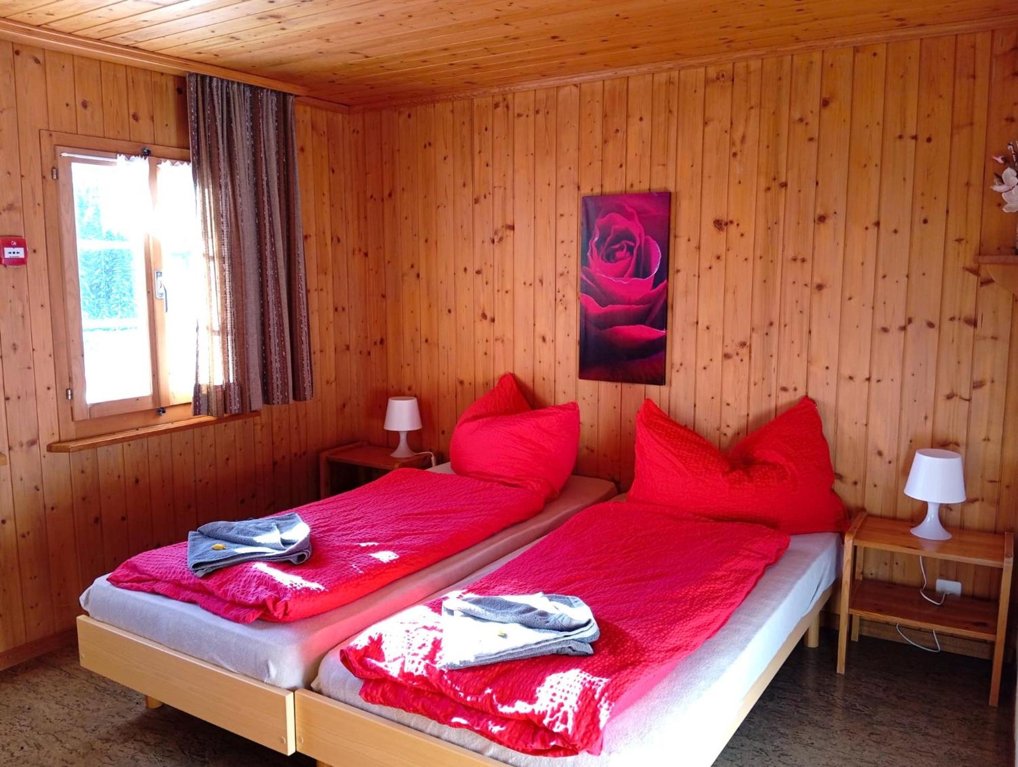Chambre Double Doppelzimmer Camping Jaunpass Boltigen Extérieur photo